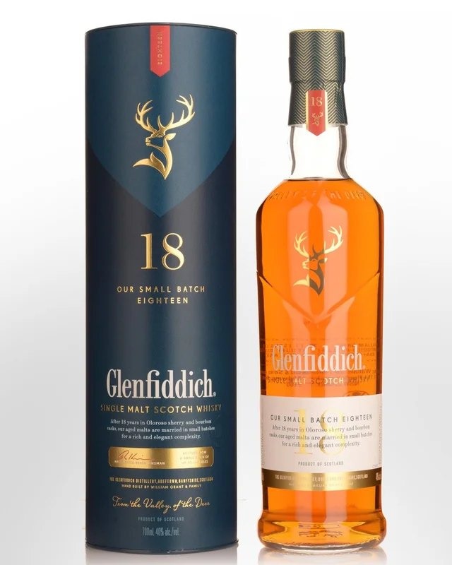 Glenfiddich18YearOldSingleMaltScotchWhisky(700ml)
