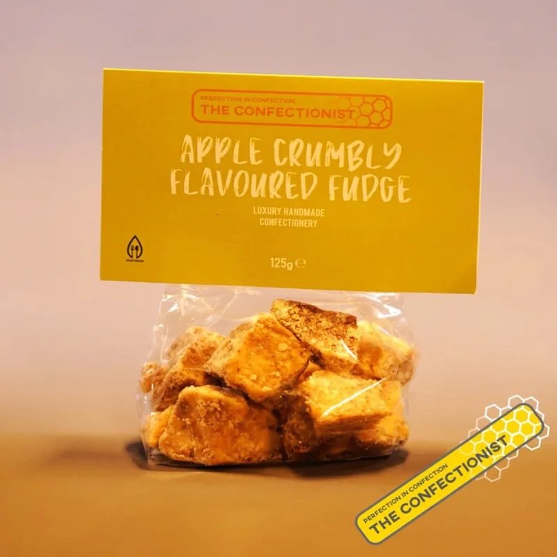 AppleCrumblyFudge�25g|TheConfectionist