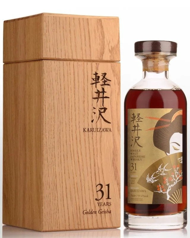 KaruizawaGoldenGeishaSherryCask#3667CaskStrength31YearOldSingleMaltJapaneseWhisky(700ml)