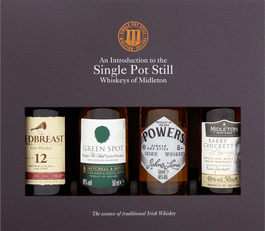 MidletonDistillerySinglePotStillGiftPack(4x50ml)