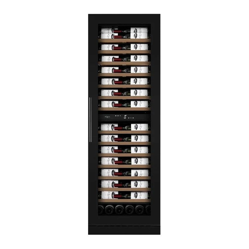 mQuvéeWineCave187–120Bottles–TallWineFridge–AnthraciteBlack–Label-view