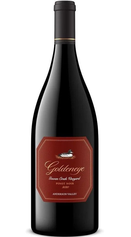 2020GoldeneyeAndersonValleyPinotNoirGowanCreekVineyard1.5L
