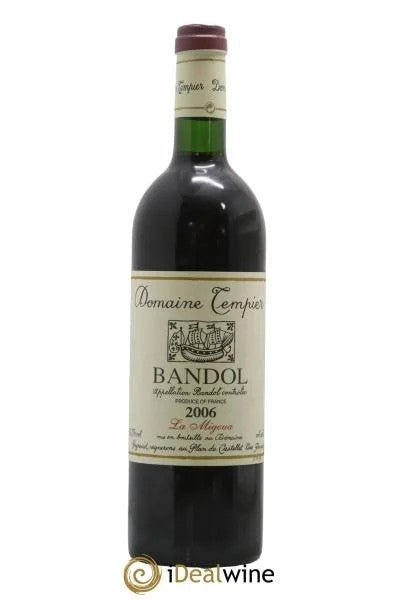 BandolDomaineTempierCuvéeLaMigouaFamillePeyraud2006