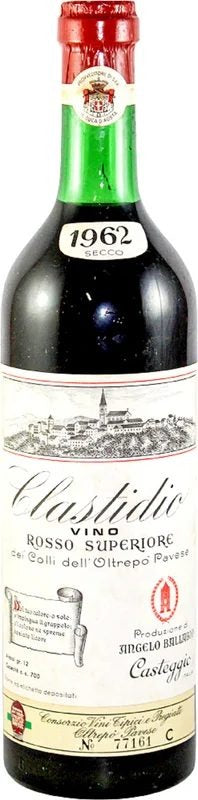 Clastidio,1962RedWine