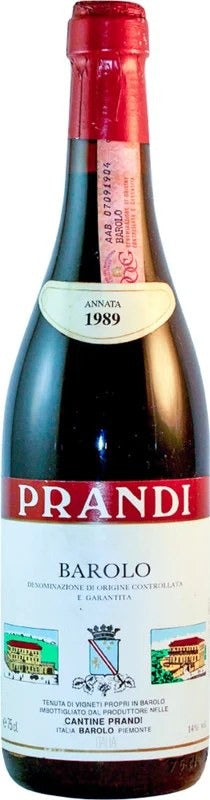 CantinePrandi,1989RedWine