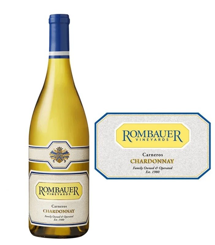 DAMAGEDLABEL:RombauerChardonnay2023(750ml)