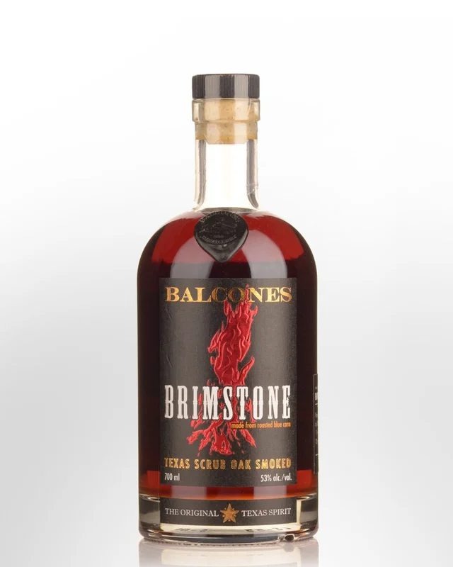 BalconesBrimstoneTexasScrubOakSmokedCornWhisky(700ml)