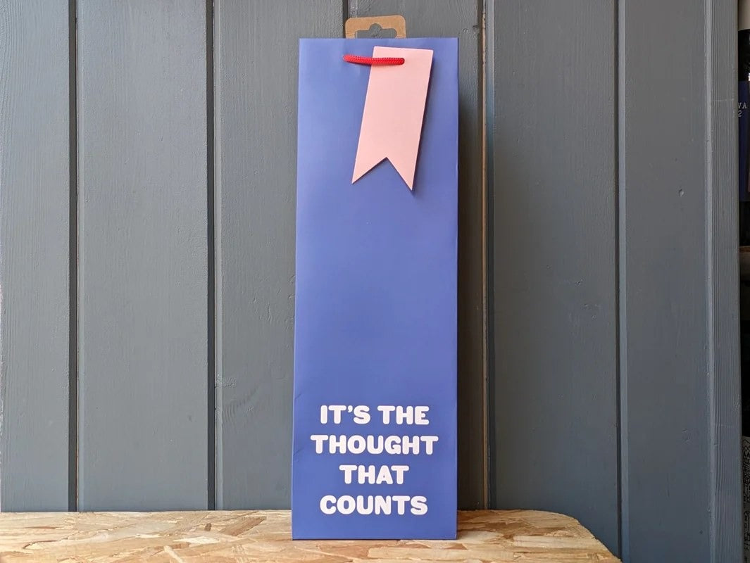 GiftBag|ItsTheThoughtThatCountsBottleGiftBag