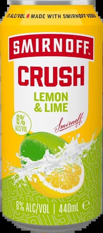 SmirnoffCrushLemonandLime44clCan