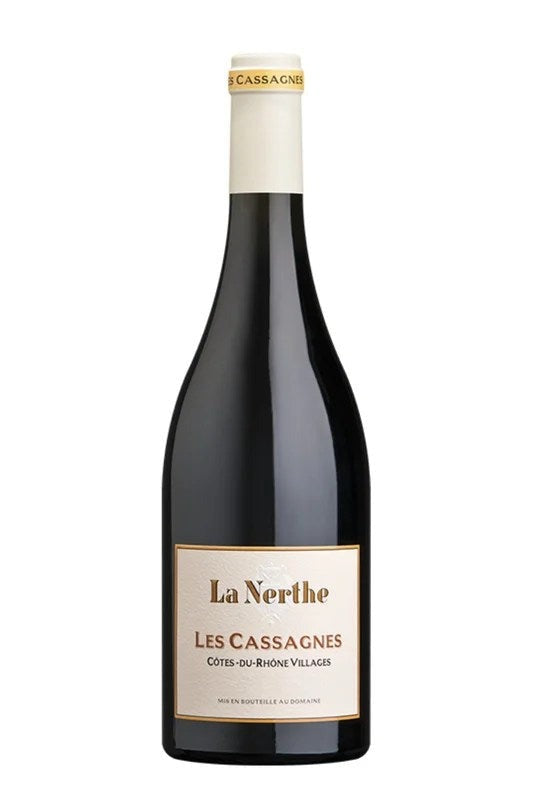 ChateauLaNertheLesCassagnesCotesduRhoneVillagesRouge2020–750ML