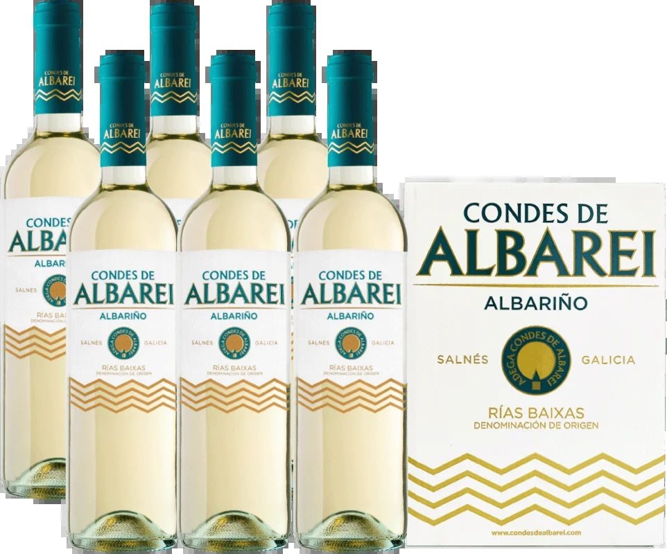 CondesDeAlbareiAlbariño6BottleCase