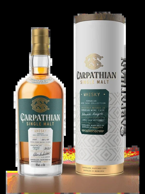 CarpathianFeteascaNeagra(BlackMaiden)SingleMaltWhisky700ml46%ABV