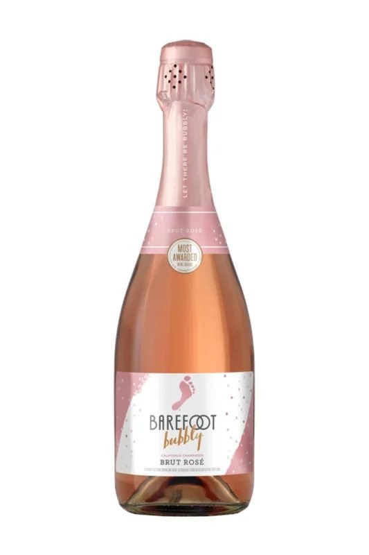 BarefootBubblyBrutRoseCalifornia(750ml)