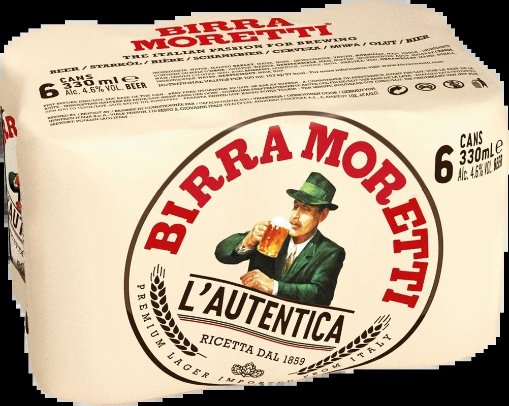 BirraMoretti6Pack(33clCans)