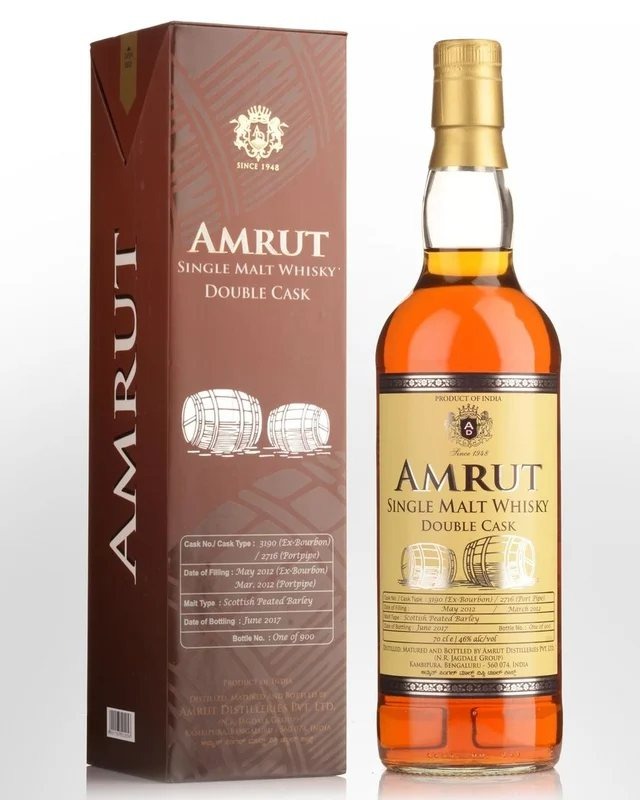 AmrutDoubleCask5YearOldSingleMaltIndianWhisky(700ml)