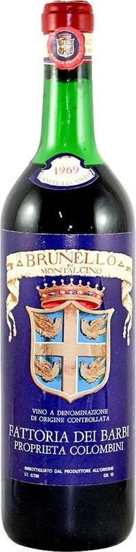 BrunellodiMontalcino,1969RedWine