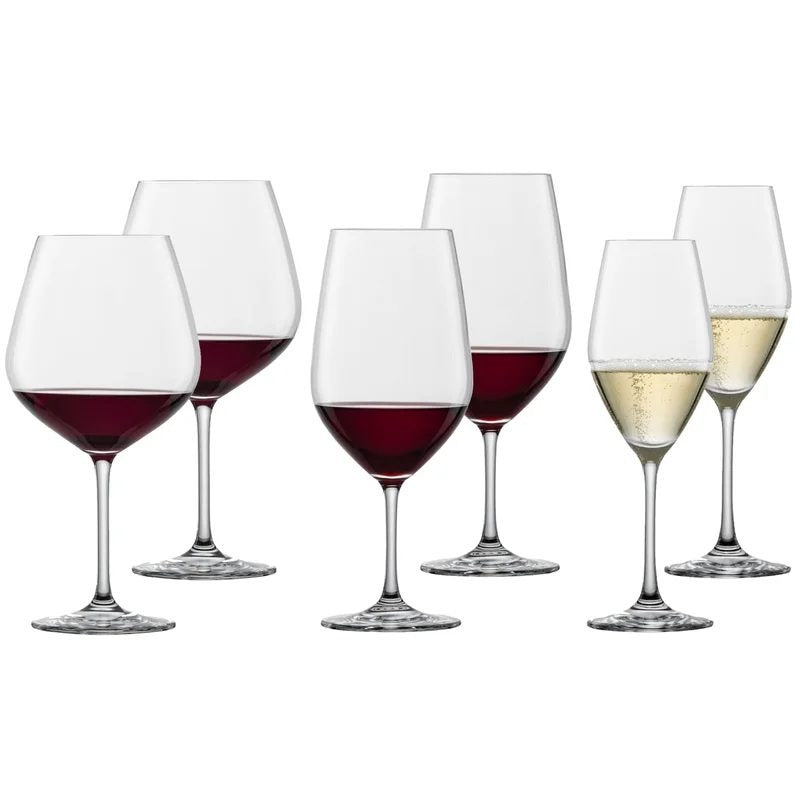 SchottZwieselVinaLargeBordeaux,LargeBurgundy&Champagne–Setof6
