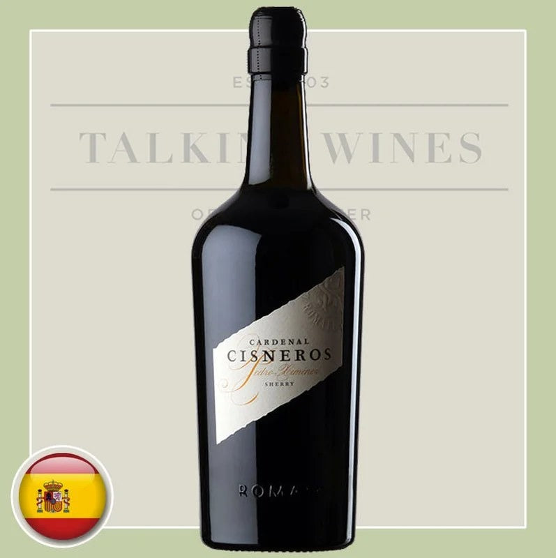 SanchezRomatePedroXimenezCardenalCisnerosSherry