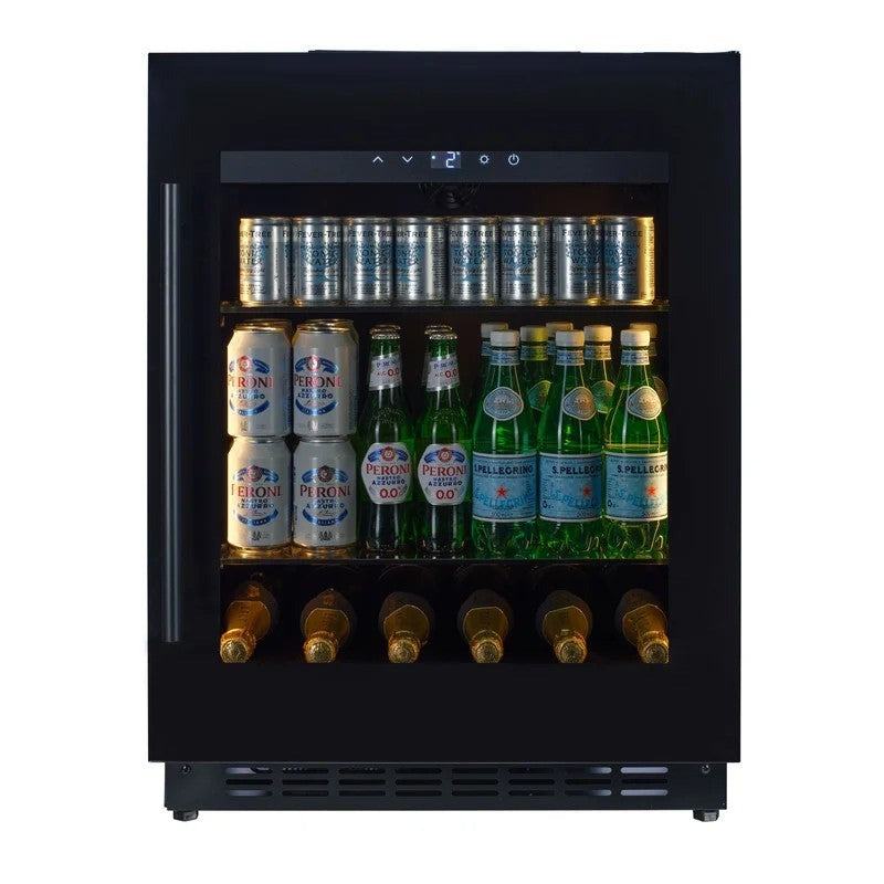 CELLA–600mm–118LUndercounterDrinksFridge–SingleZone–BV34-BH
