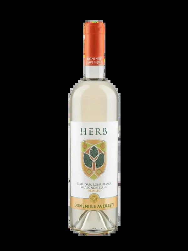 DomeniileAverestiHerbTamaioasaRomaneascaandSauvignonBlancWhiteWine