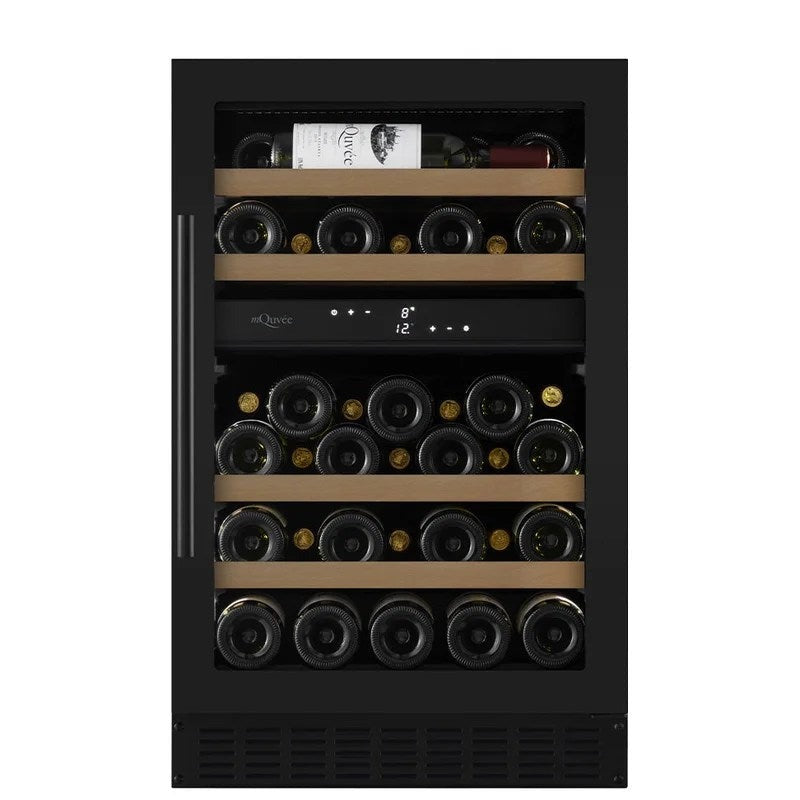 mQuvée–500mm–Undercounter–WineCave70050DAnthraciteBlack