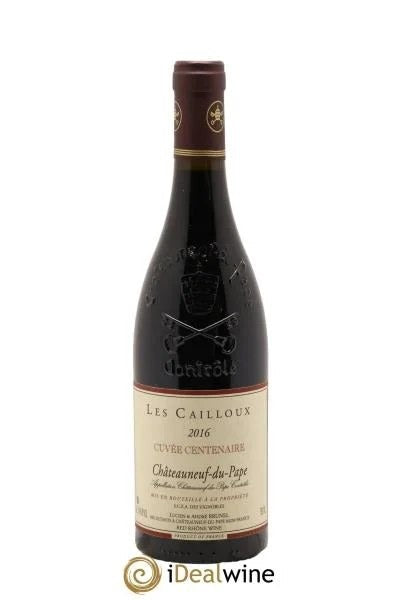Châteauneuf-du-PapeLesCaillouxCuvéeCentenaireAndréBrunel2016