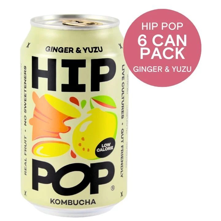 HipPopBundle,GingerYuzuKombucha6x330mlPack