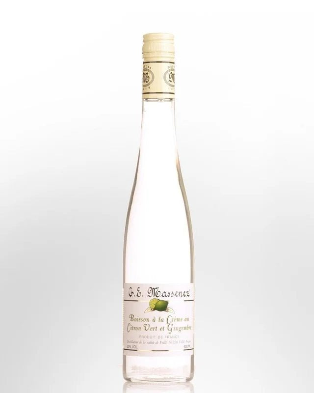 G.E.MassenezBoissonalaCremeauCitronVertetGingembre(LimeandGinger)Liqueur(500ml)