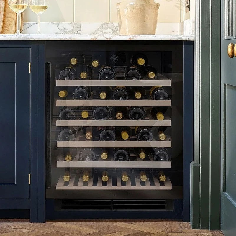 CapleSense46BottleSingleTemperatureUndercounterWineCabinet–BlackWi6143BG