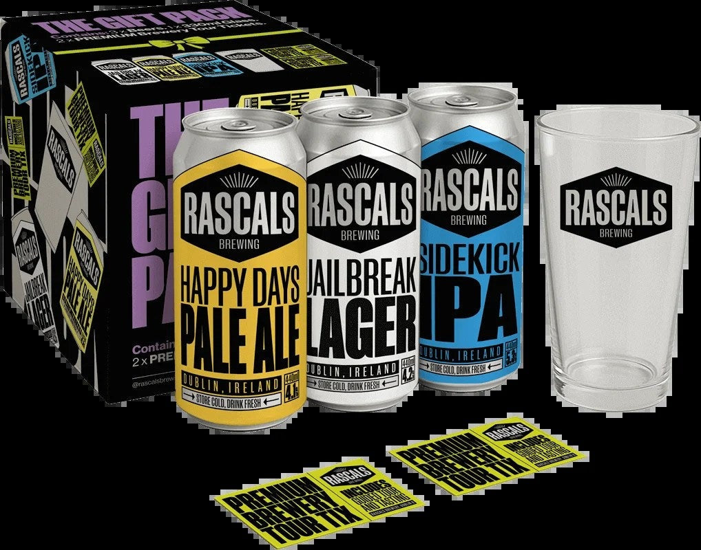 RascalsGiftPackwithGlass&BreweryTickets