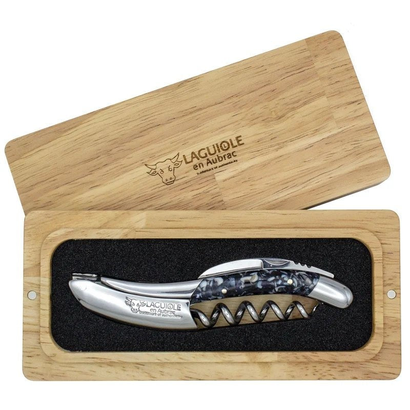 LaguioleenAubracSommelierCorkscrewMusselShellHandle