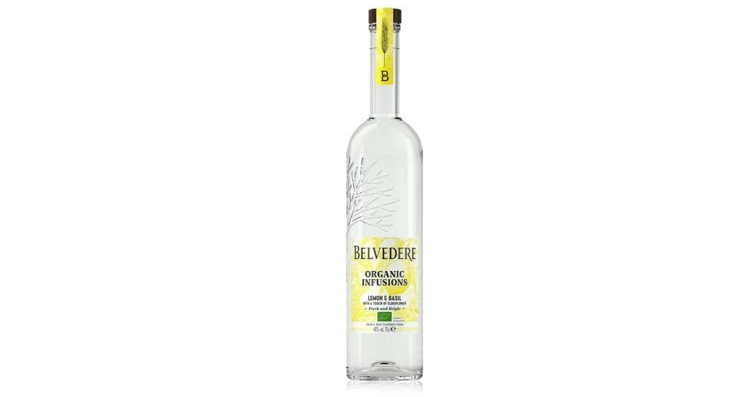 BelvedereOrganicLemon&BasilVodka70cl