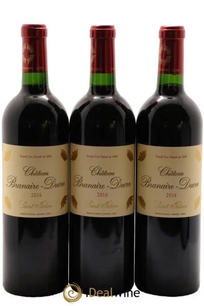 ChâteauBranaireDucru4èmeGrandCruClassé2016