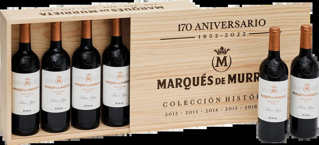 MarquésdeMurrieta170thAnniversary–6BottleGiftSet