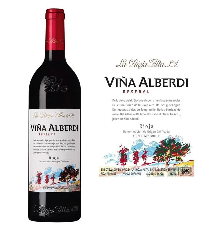 REMAININGSTOCK:LaRiojaAltaVinaAlberdiReserva2019(750ml)