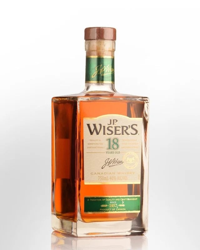 J.P.Wiser’s18YearOldBlendedCanadianWhisky(750ml)