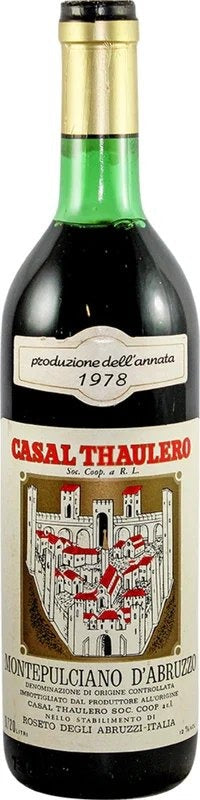 Montepulcianod’Abruzzo,1978RedWine