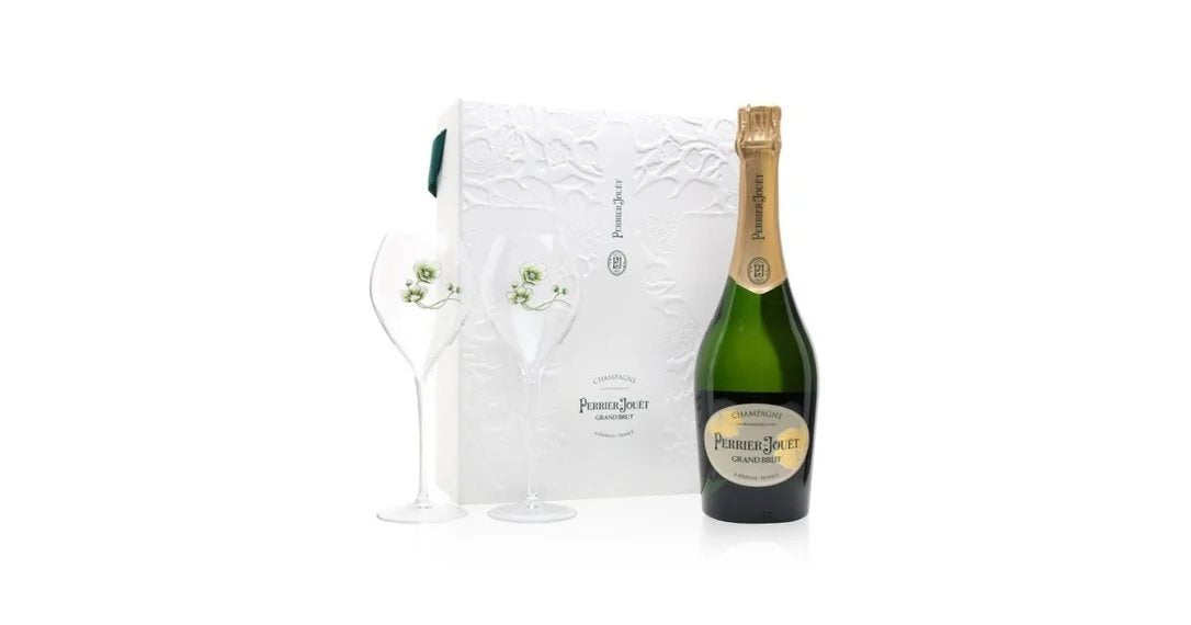 PerrierJouetGrandBrutNVChampagne75cl&ChampagneFluteGiftSet