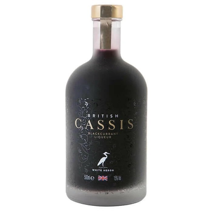 BritishCassis,BlackcurrantLiqueur,WhiteHeron,15%vol–50cl