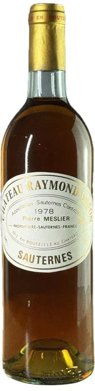 ChateauRaymond-Lafon,1978SweetWine