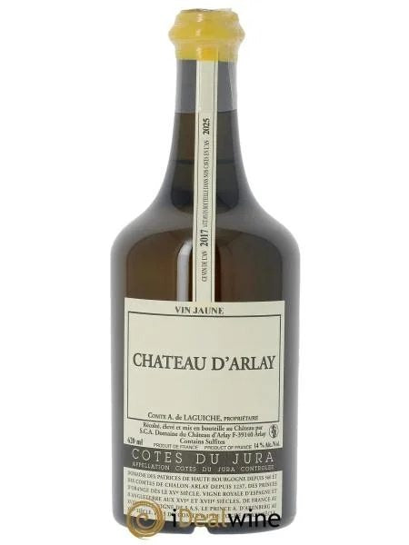 CôtesduJuraVinjauneChâteaud’Arlay2017