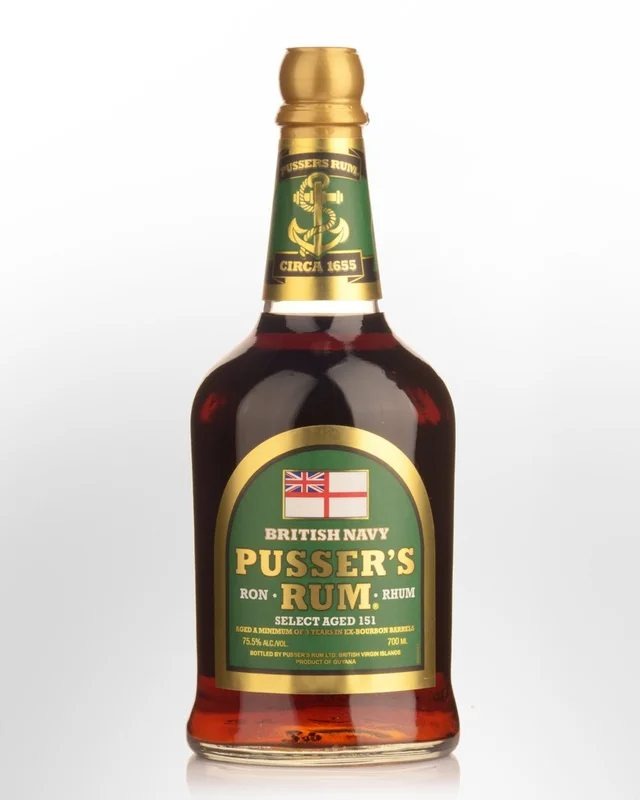 BritishNavyPussersRum151OverproofNavyRum(700ml)