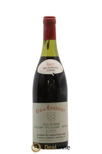 Côtes-du-RhôneCoudouletdeBeaucastelFamillePerrin1987