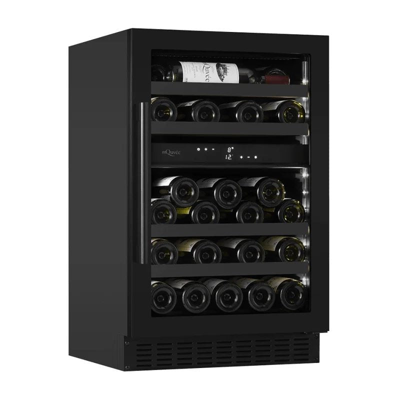 mQuvée–500mm–Undercounter–WineCave70050DAllBlack