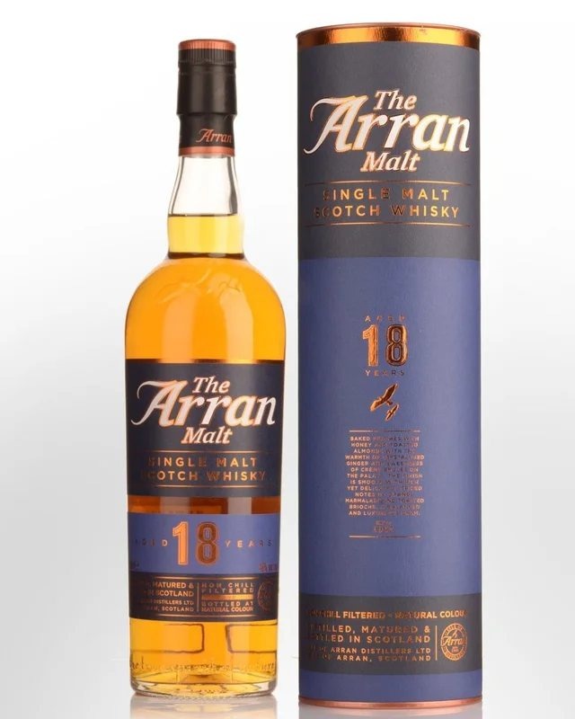 TheArran18YearOldSingleMaltScotchWhisky(700ml)–OldPackaging