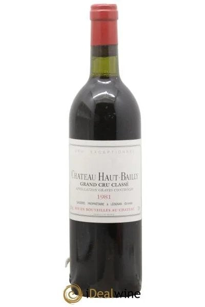 ChâteauHaut-BaillyCruClassédeGraves1981