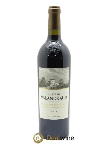 ChâteaudeValandraud1erGrandCruClasséBdepuis20122018
