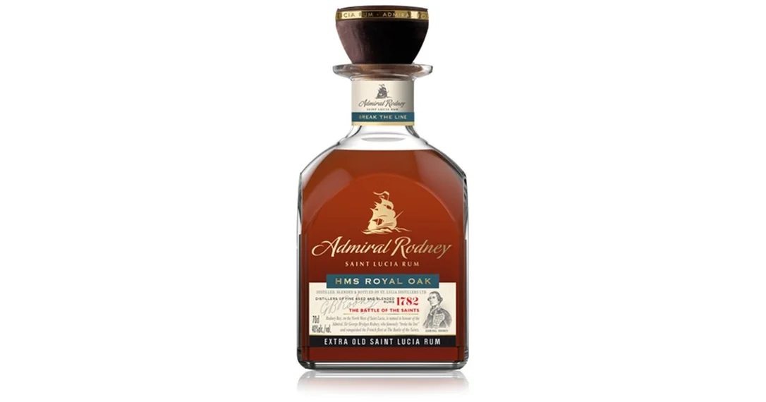 AdmiralRodneyExtraOldSt.LuciaRum70cl