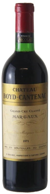 ChateauBoyd-Cantenac,1971RedWine
