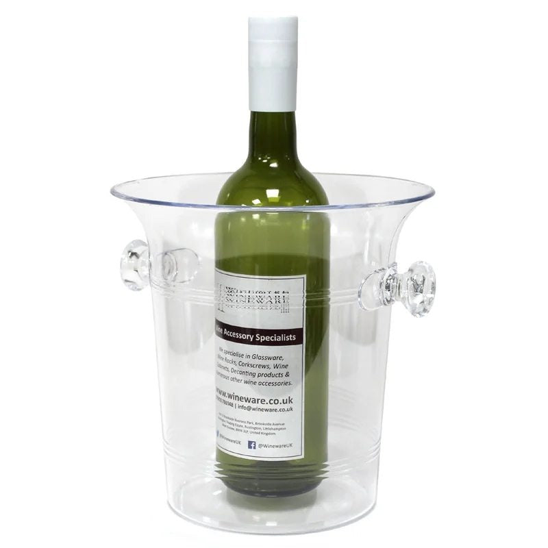 PlasticWine&ChampagneCooler/IceBucket–Clear